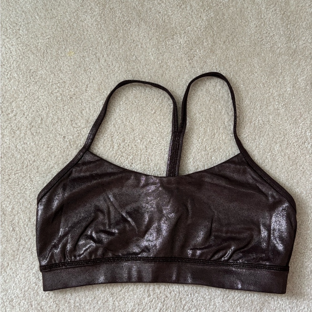 Metallic Lululemon Sports Bra size 6
